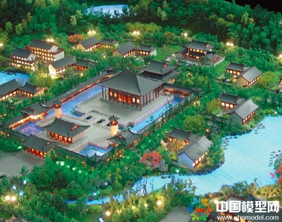 古建筑模型，古建沙盤(pán)模型