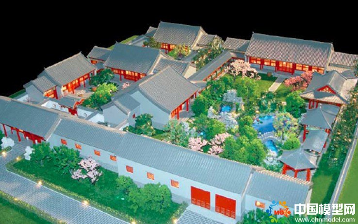 古建筑模型，古建沙盤(pán)模型