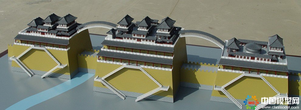 古建筑模型，古建沙盤(pán)模型