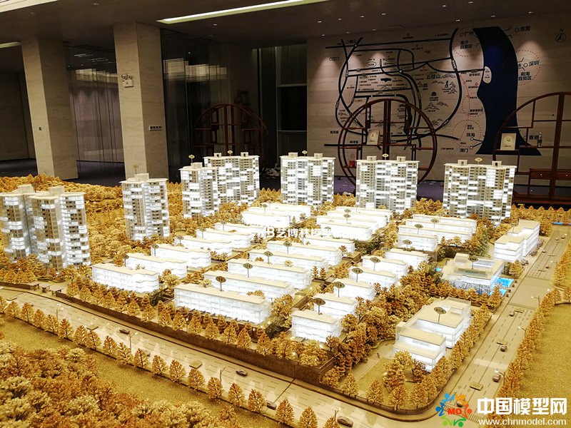 中山保利領秀山房地產(chǎn)模型