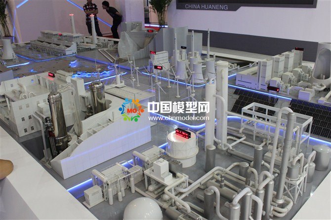 熱電站模型，核電站模型，火力發(fā)電站少盤