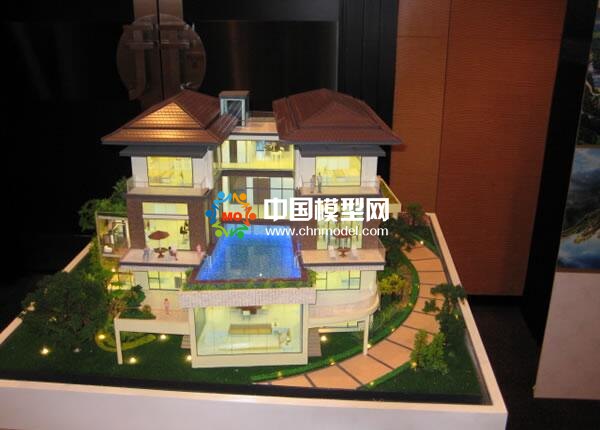 別墅模型風(fēng)格各異，你能說出幾種