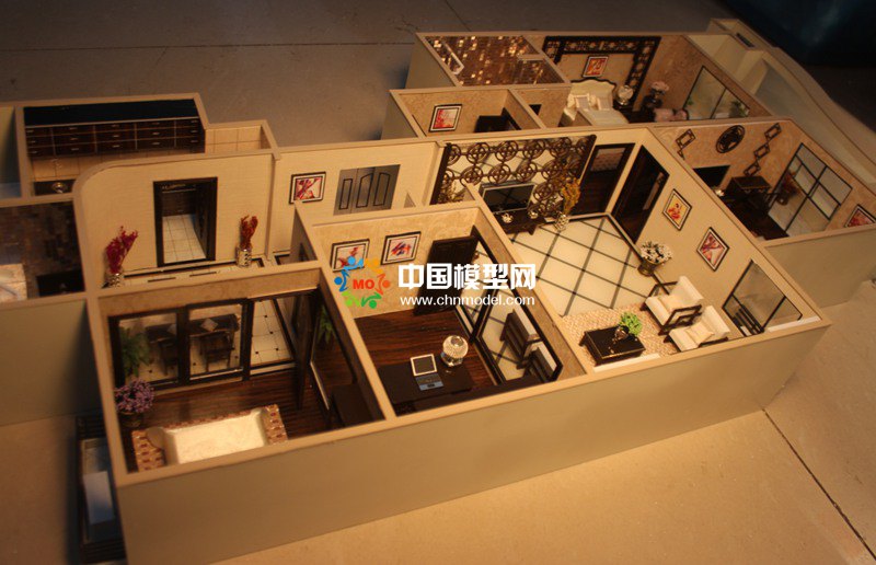 樓盤戶型模型，售樓部戶型沙盤