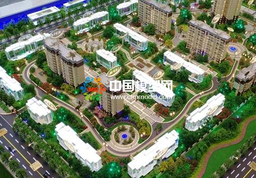 售樓部沙盤對仿真度要求較高，氛圍營造也很重要