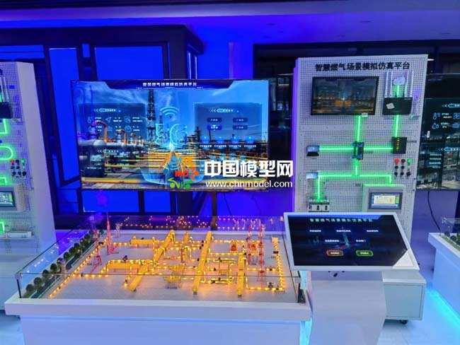 智慧燃?xì)鈭?chǎng)景沙盤(pán)模型