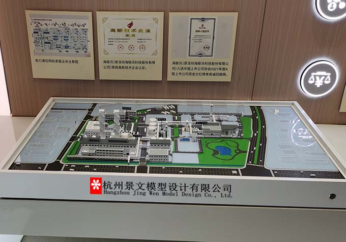 空分設(shè)備沙盤模型，特種氣體沙盤模型