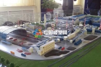 巨能特鋼廠區(qū)沙盤模型，新工藝新技術(shù)新材料新裝備實驗基地