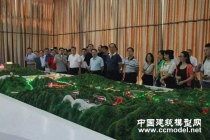 新建京張鐵路沙盤模型，有砟軌道標準高速鐵路