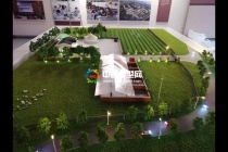 牧民生活沙盤模型，蒙古包模型