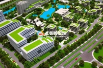 中電?？禑o錫物聯網產業(yè)基地沙盤模型