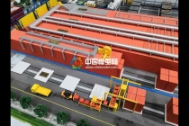 窯廠沙盤模型，磚廠沙盤模型