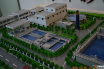 常熟污水處理廠沙盤模型?，寶群電子展示模型