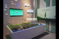 風(fēng)能供電，太陽(yáng)能供電供熱沙盤(pán)模型