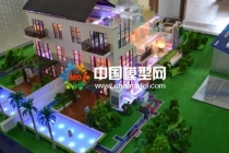 別墅沙盤模型的多種展現(xiàn)方式，燈光設(shè)計出彩地