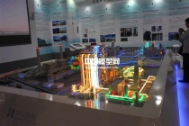華能電廠沙盤模型，火電廠模型，發(fā)電廠沙盤