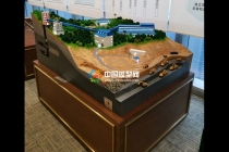 爆破應(yīng)用場景沙盤模型，民爆一體化解決方案