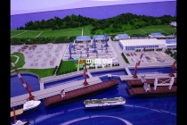 海運重工沙盤模型，海工裝備修造模型